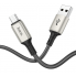 Кабель USB - microUSB серый 1 м Hoco X66